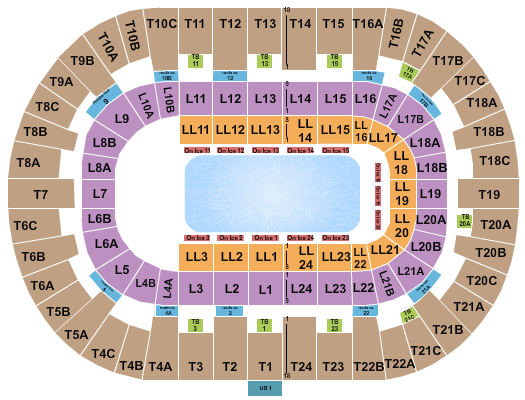 Pechanga Arena Disney On Ice Seating Chart